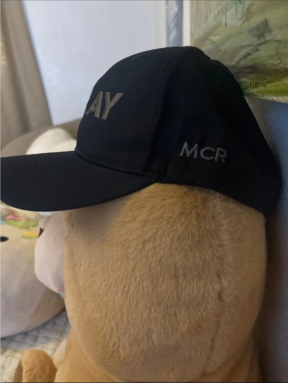 MCR Black Baseball Cap - My Chemical Romance 2022 merch